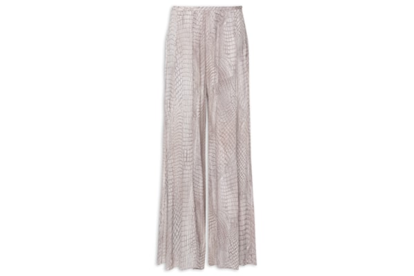 Calça Feminina Nesgas Croco Selvagia - Rosa