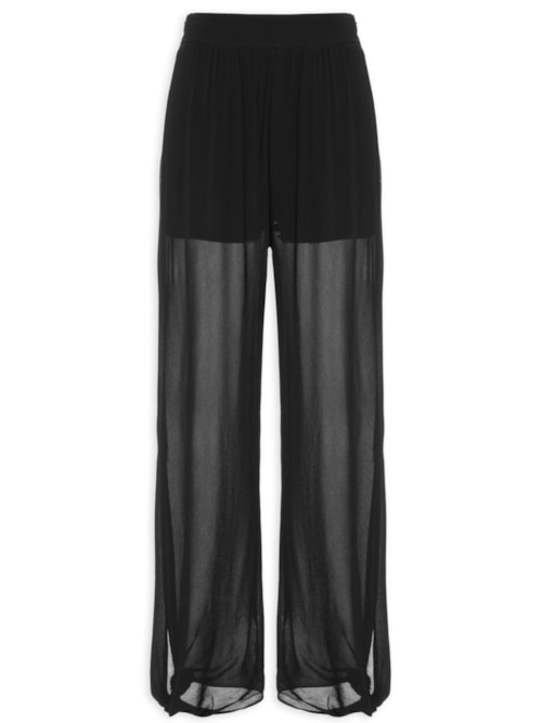 Calça Feminina Nó Lateral – Preto