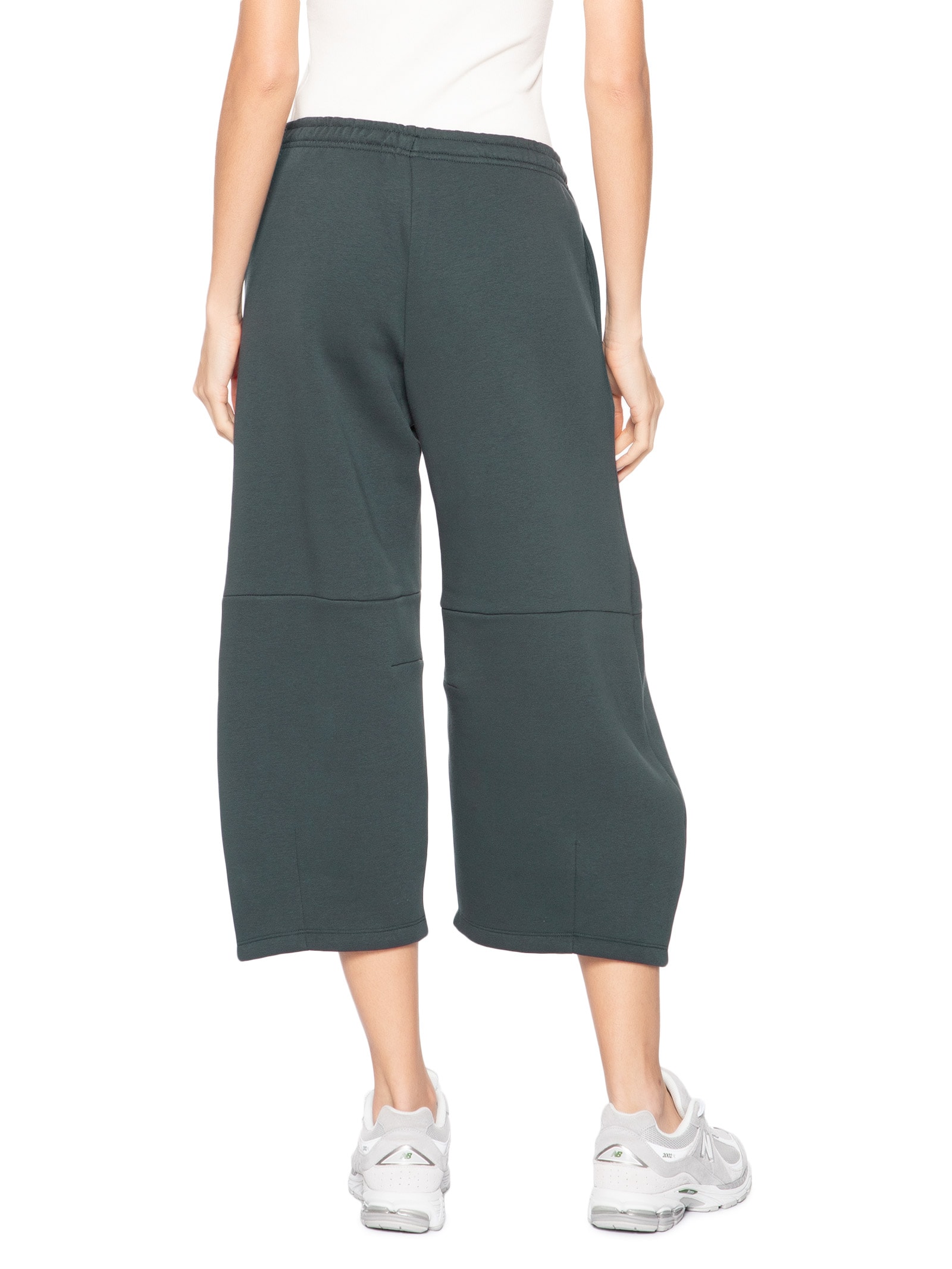 Calça Feminina Nsw Phnx Fleece Loose Md Barrel Preto Nike