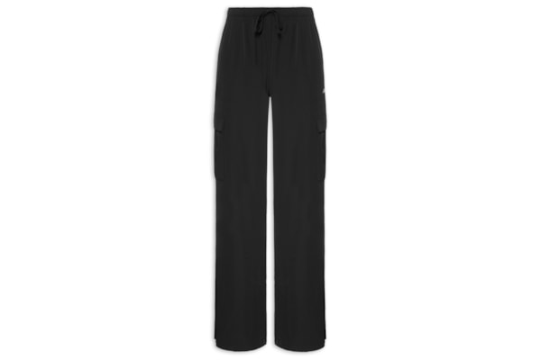 Calça Feminina Nylon Cargo - Preto