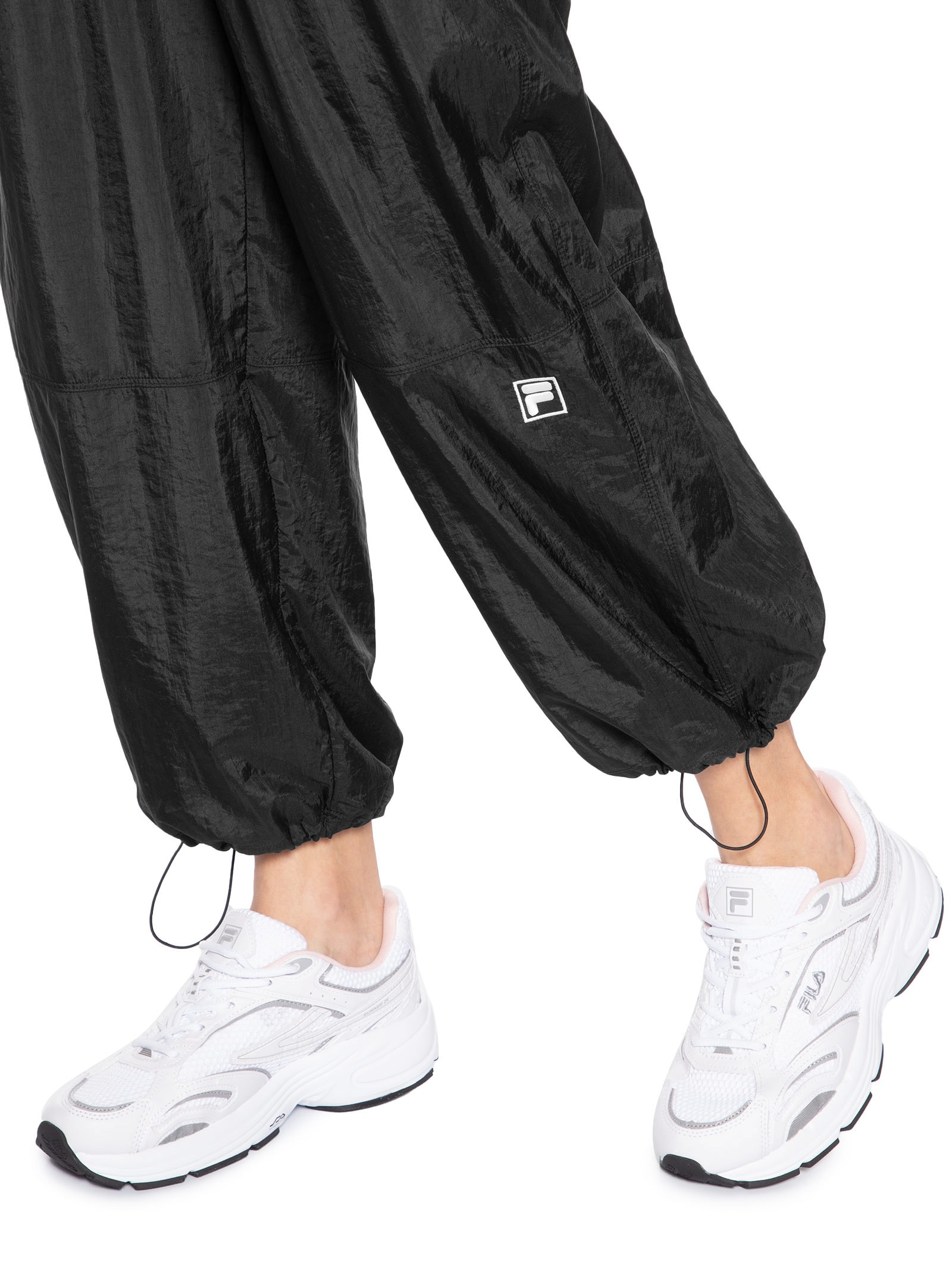 Calça Feminina Nylon Classic Sports Preto Fila