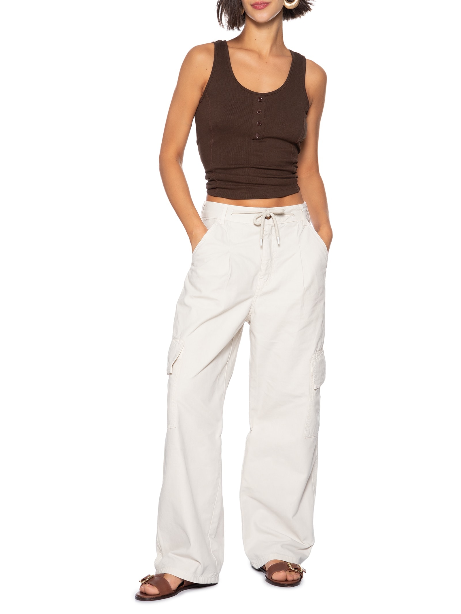 Calça Feminina Off White Hering