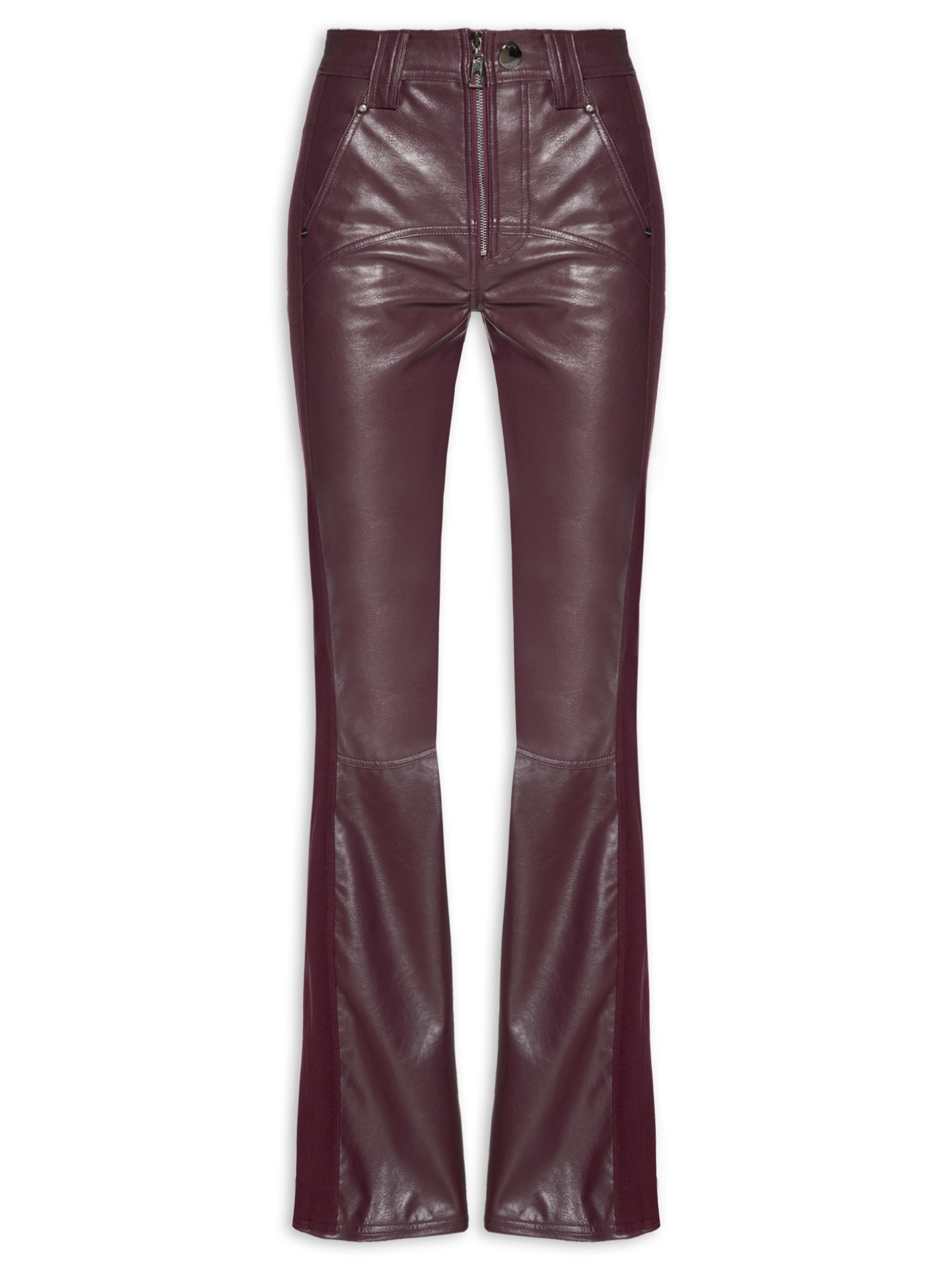 Calça Feminina Open Vermelho Open