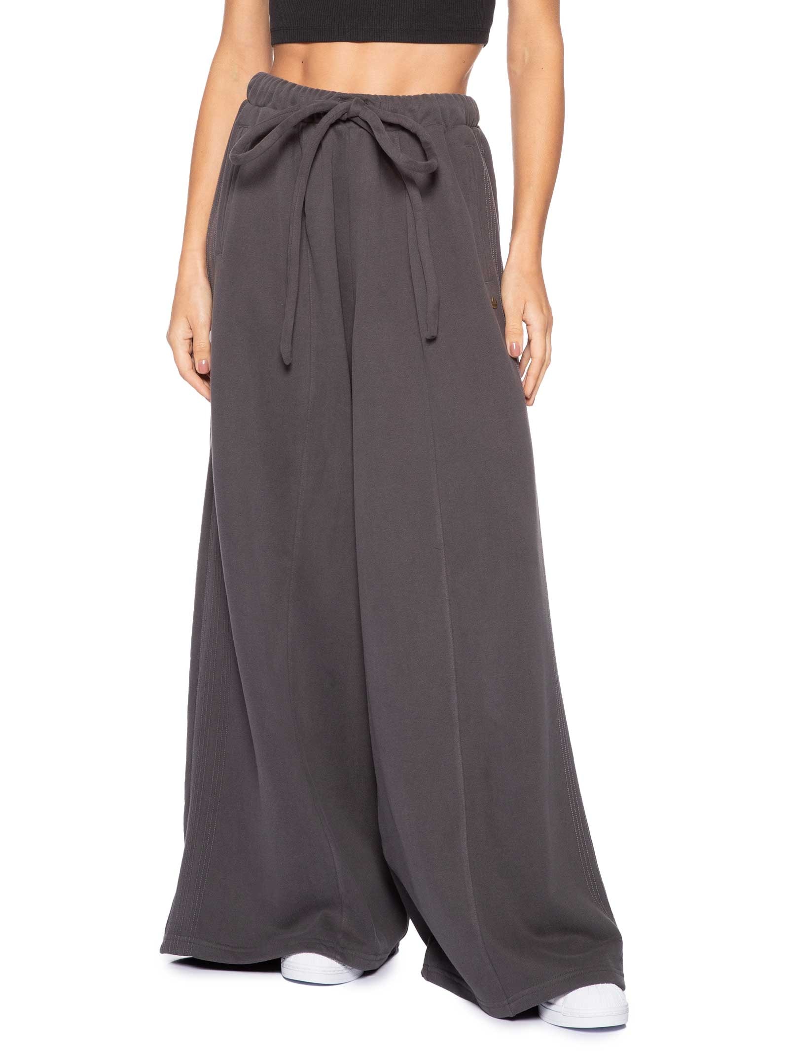 Calça Feminina P Essential Wide Tp Preto Adidas Originals