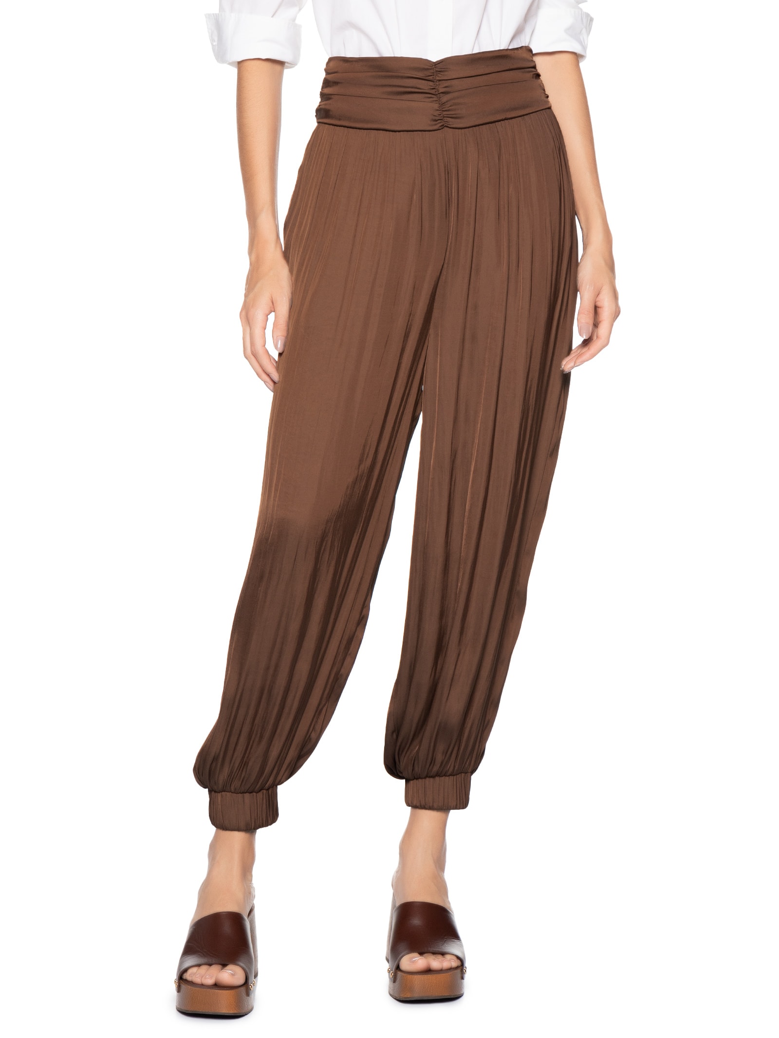 Calça Feminina Pala Aladim Marrom Farm