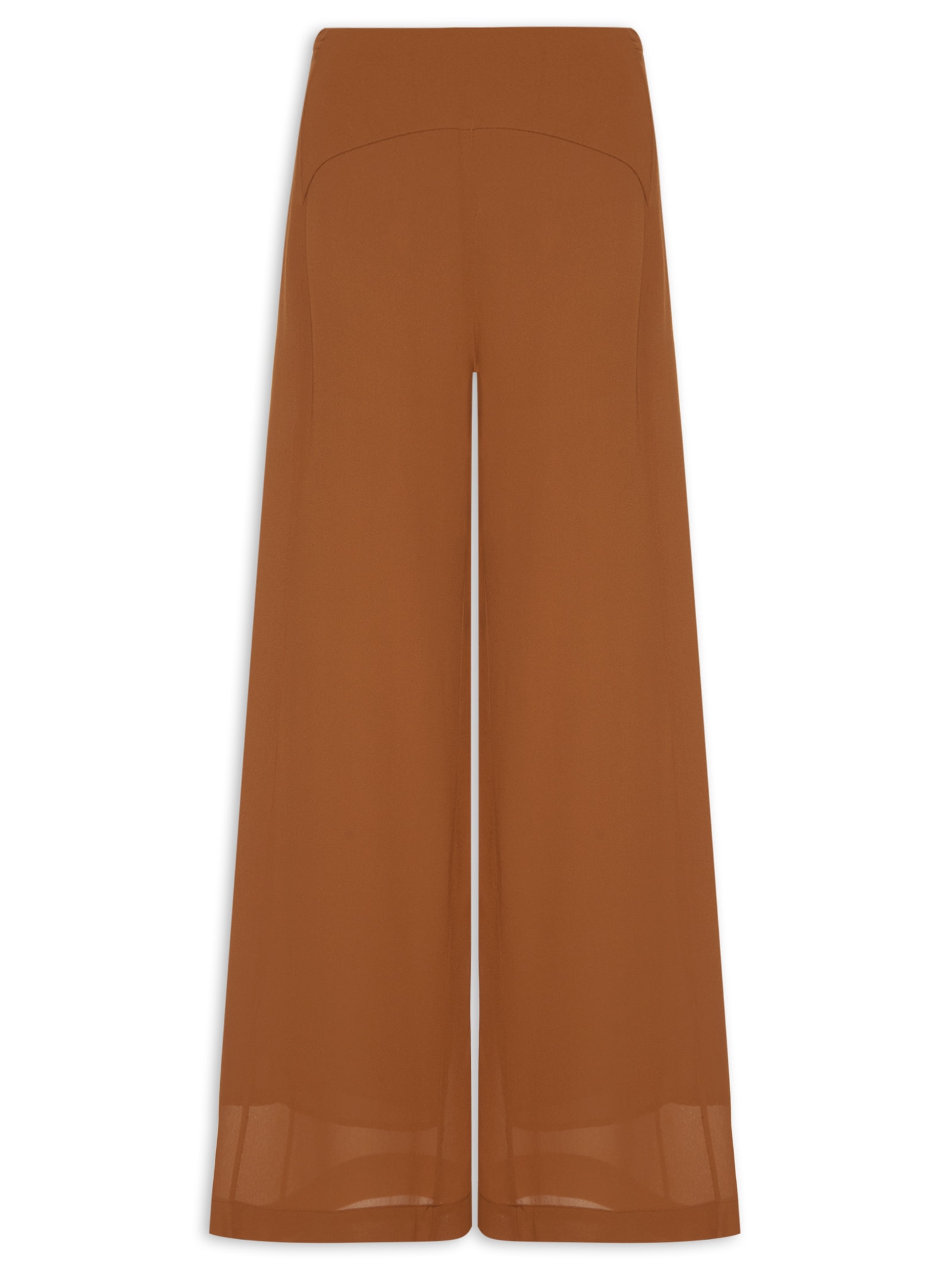 Calça Feminina Pala Arredondada Marrom Animale