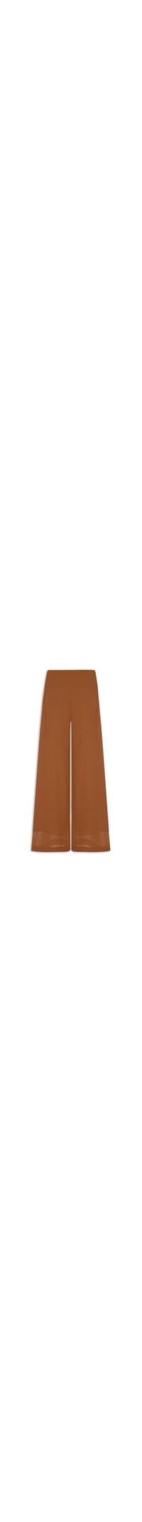 Calça Feminina Pala Arredondada - Marrom