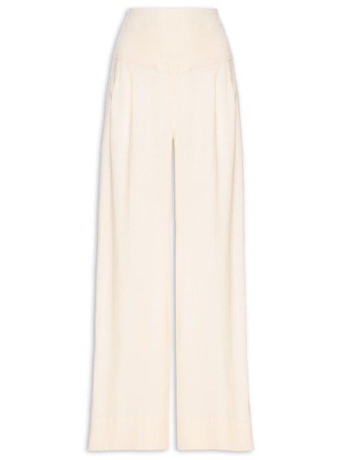 Calça Feminina Pala Larga – Amarelo