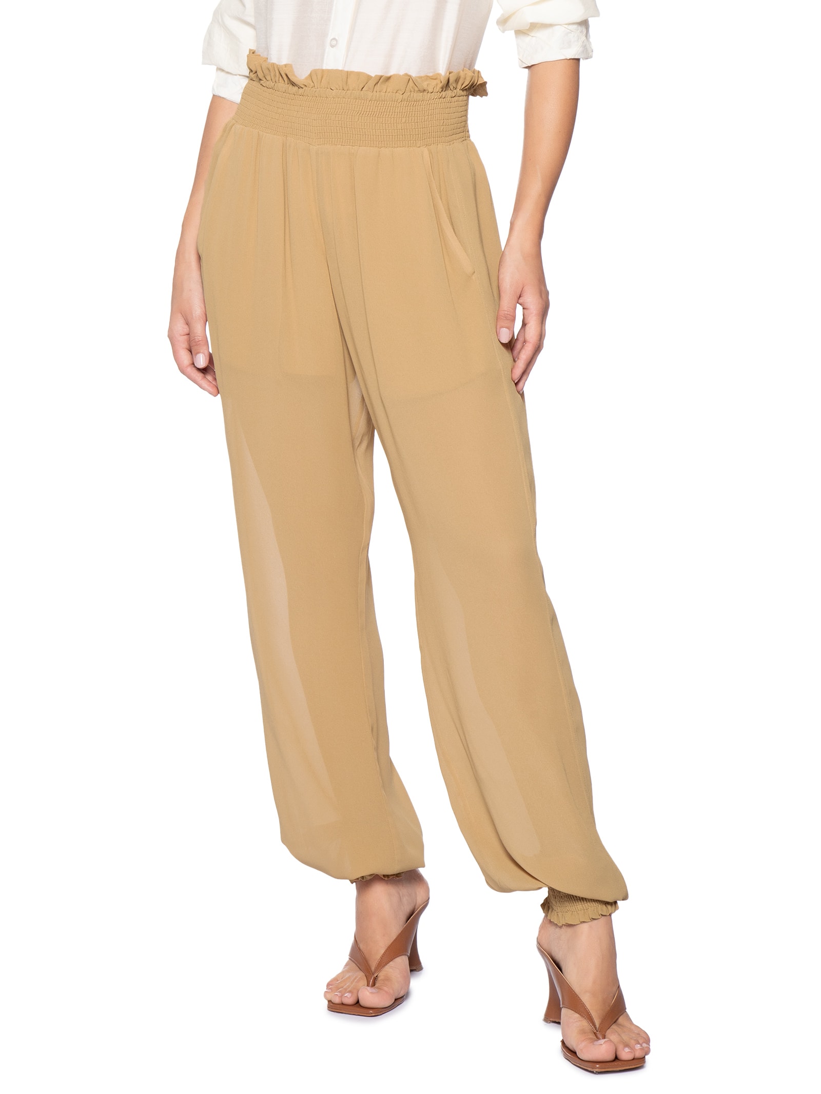Calça Feminina Pala Marrom Animale