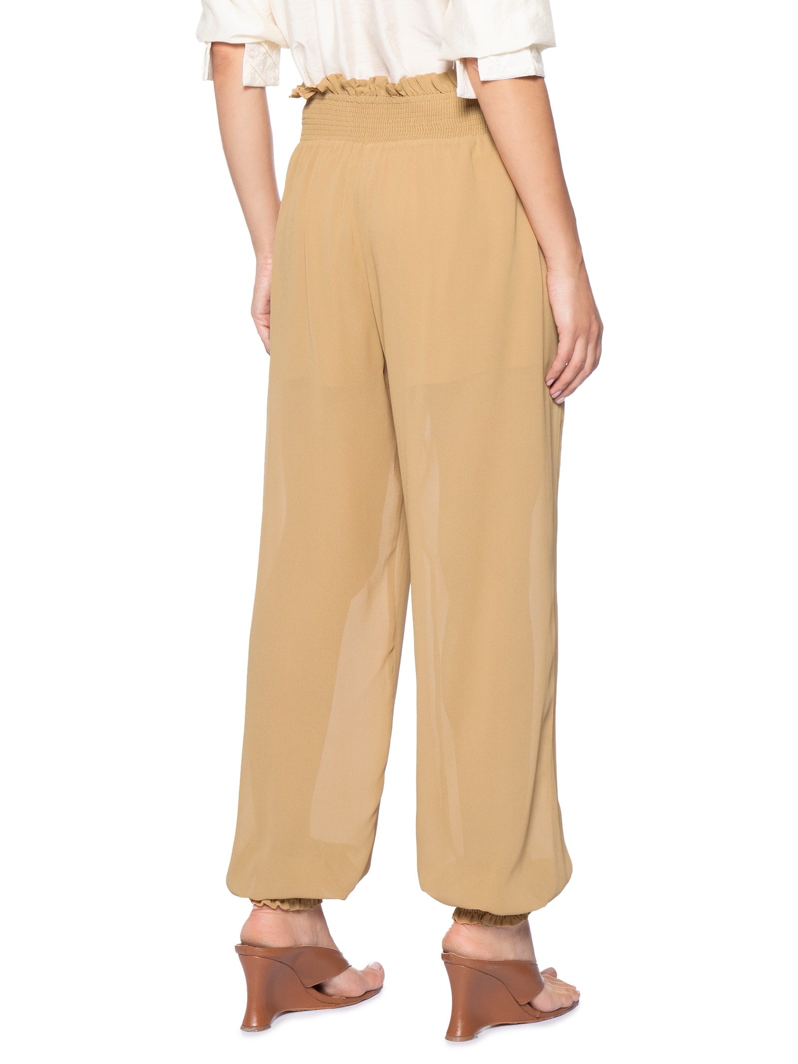 Calça Feminina Pala Marrom Animale