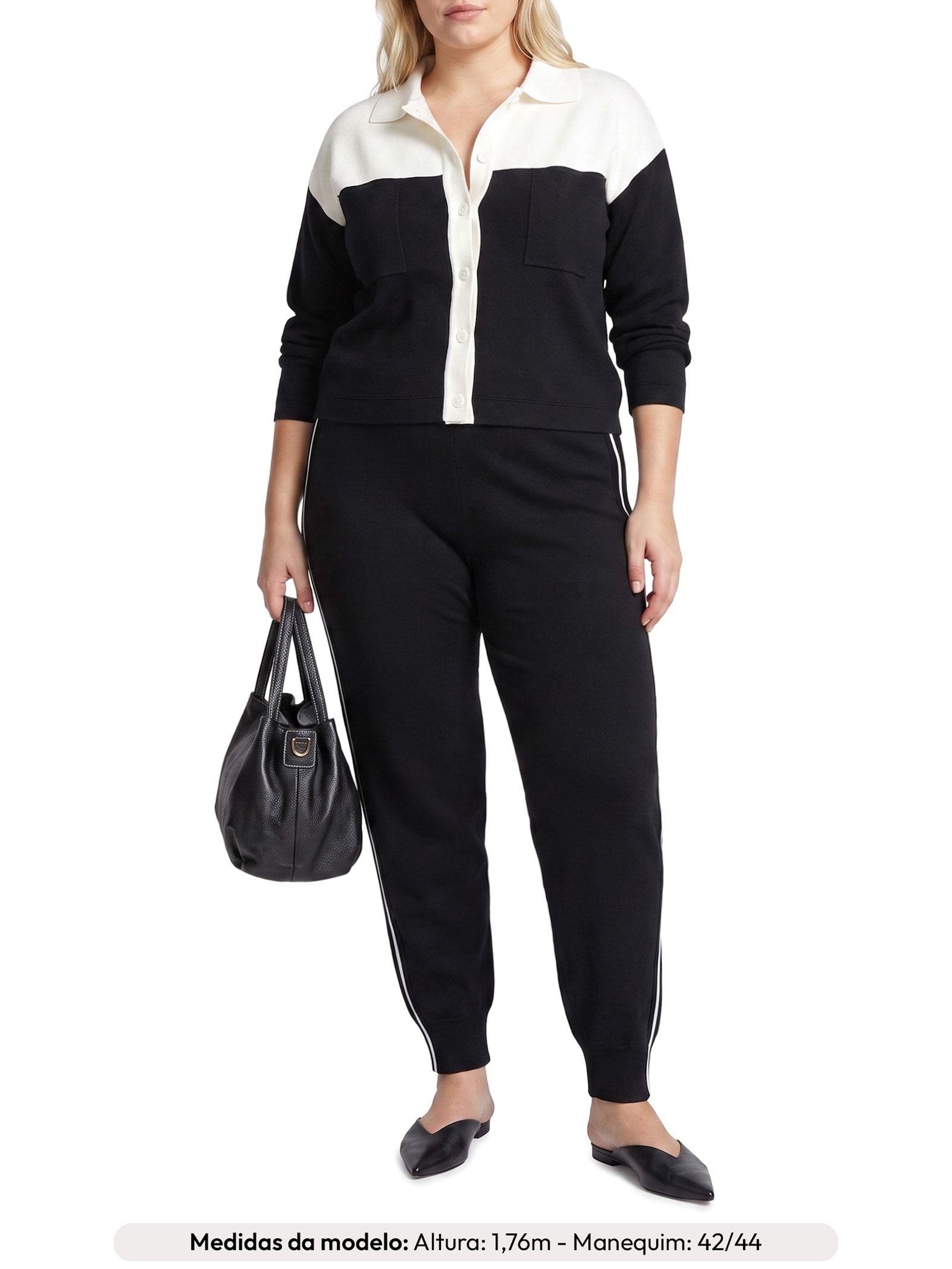 Calça Feminina Paloma Preto Le Lis