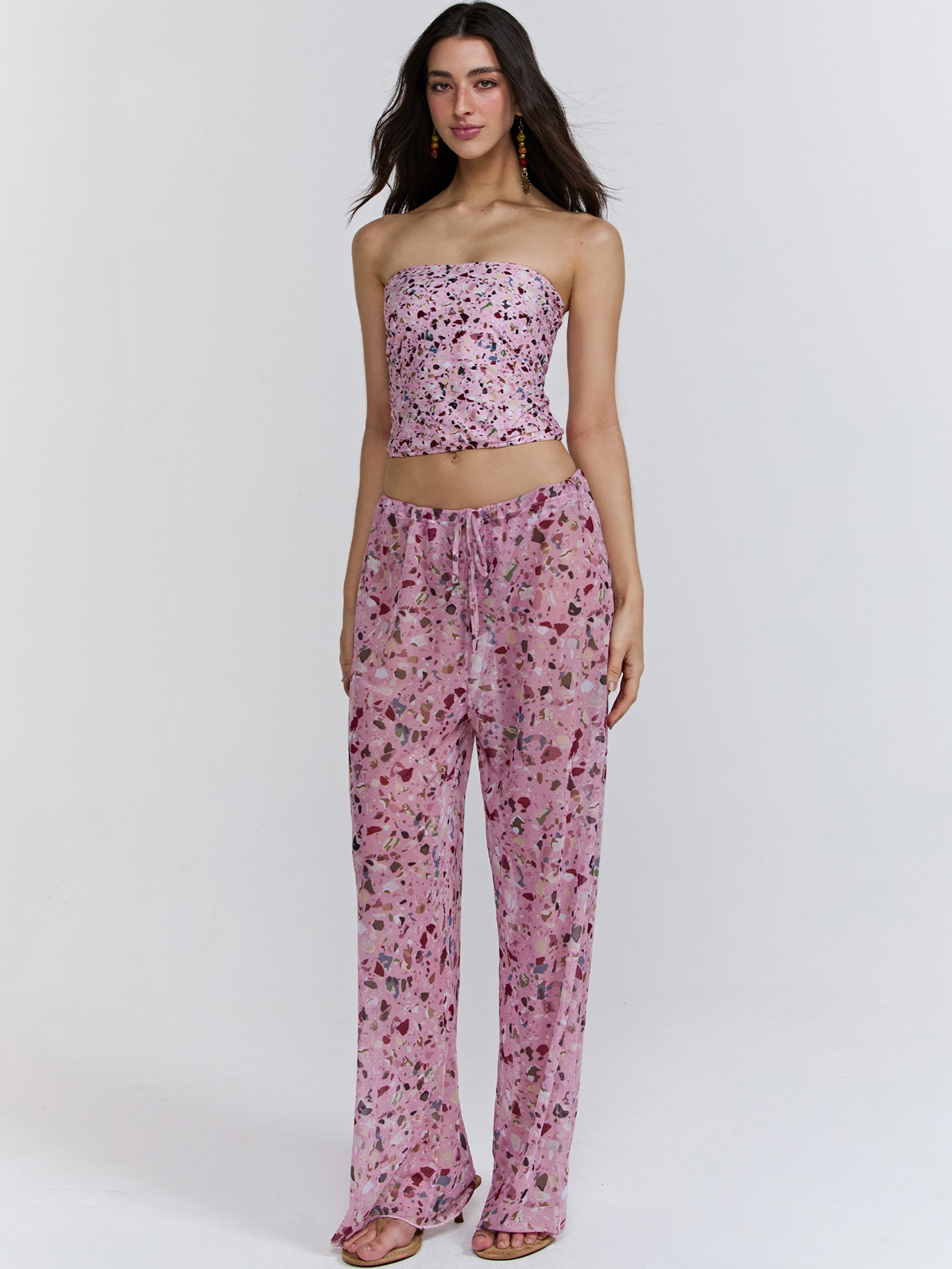 Calça Feminina Pandora Rosa Triya