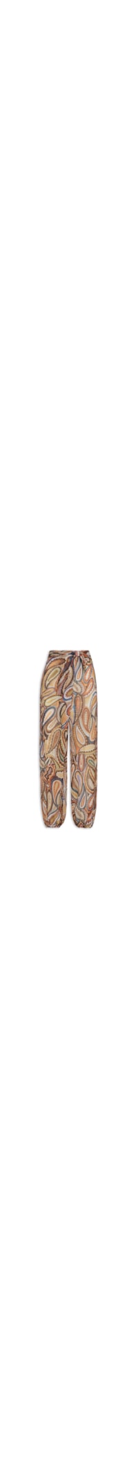 Calça Feminina Panneaux Paisley Anna – Marrom