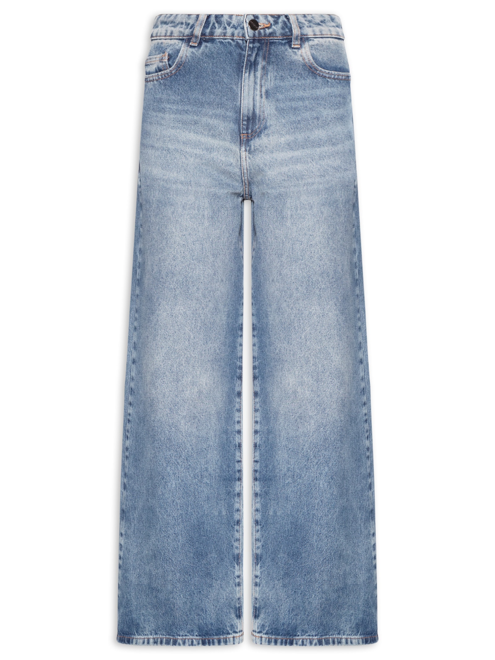 Calça Feminina Panta Wide Lara Azul Le Lis