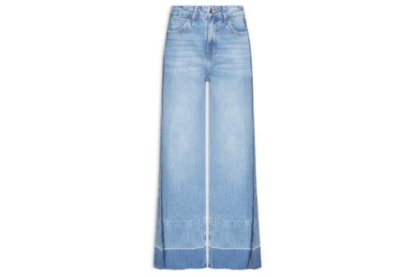 Calça Feminina Panta Wide Liana - Azul