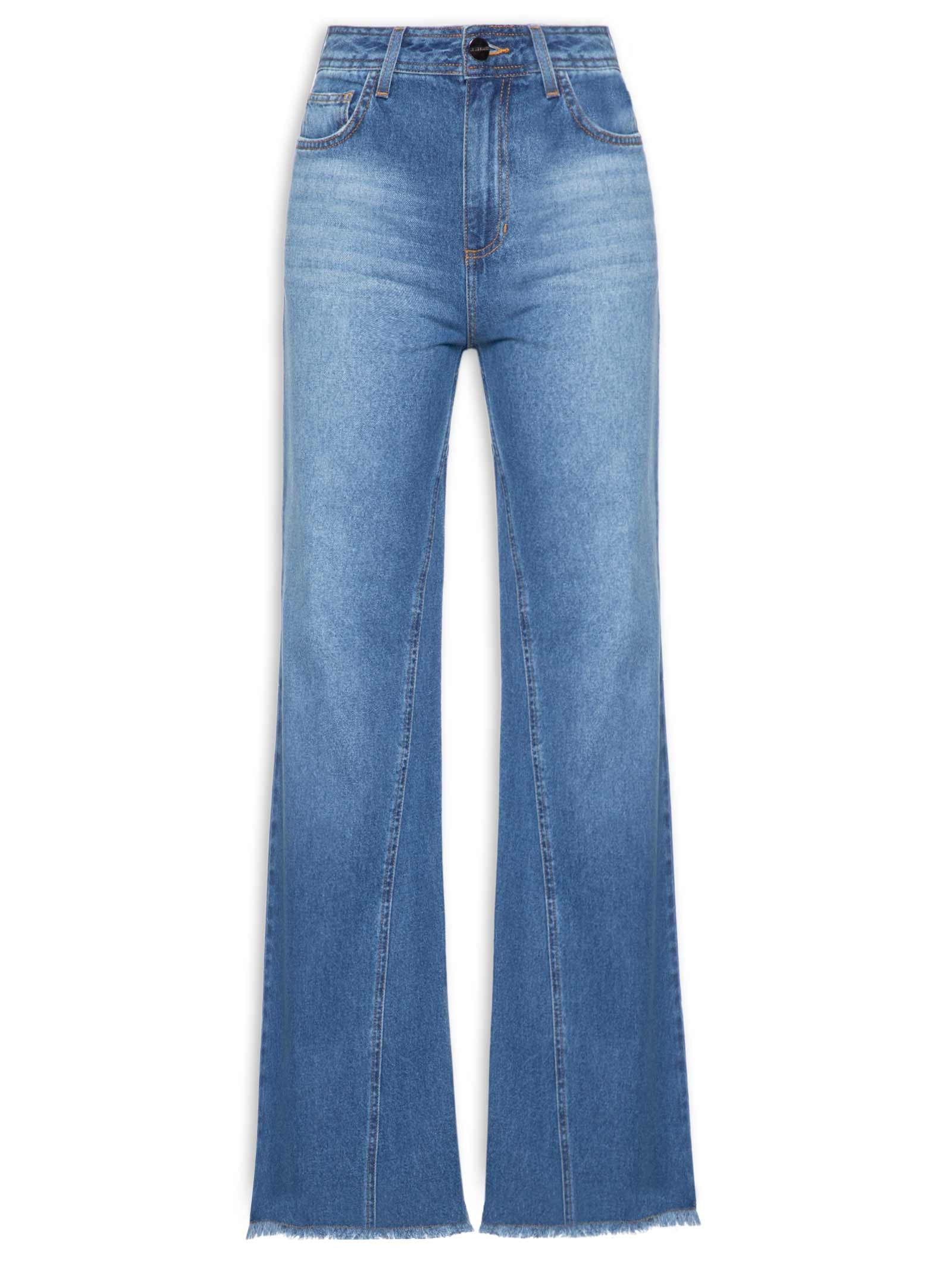 Calça Feminina Panta Wide Livia Azul Le Lis