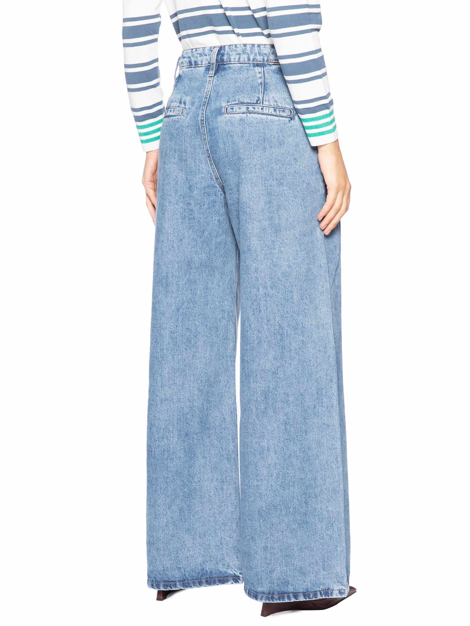 Calça Feminina Panta Wide Niana Azul Le Lis