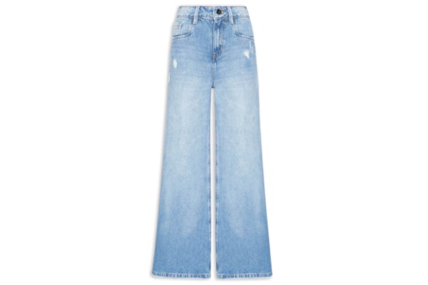 Calça Feminina Panta Wide Tyla - Azul