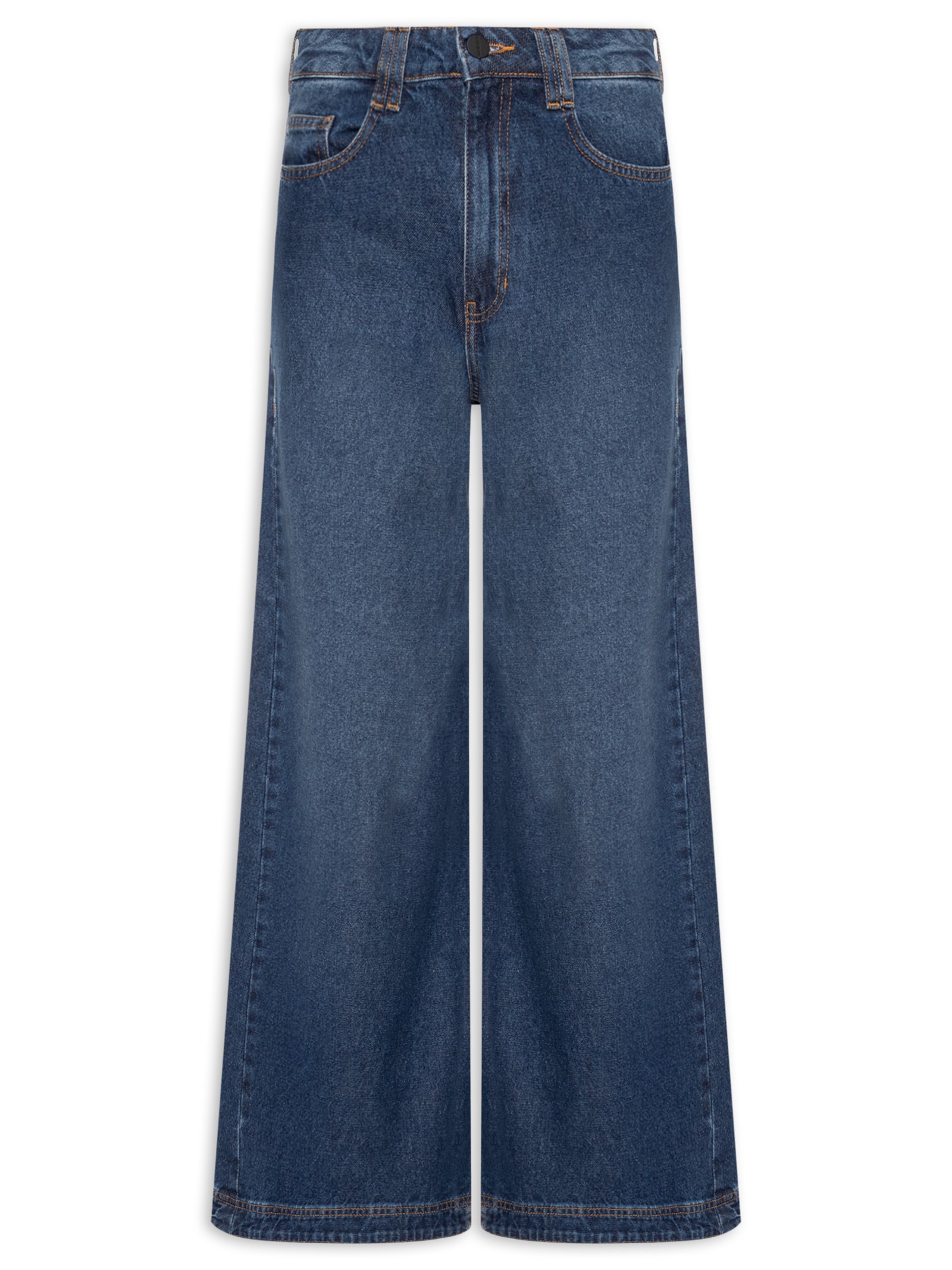 Calça Feminina Panta Wide Vanessa Azul Le Lis