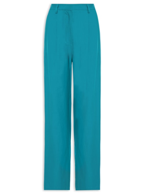 Calça Feminina Pantacourt – Azul