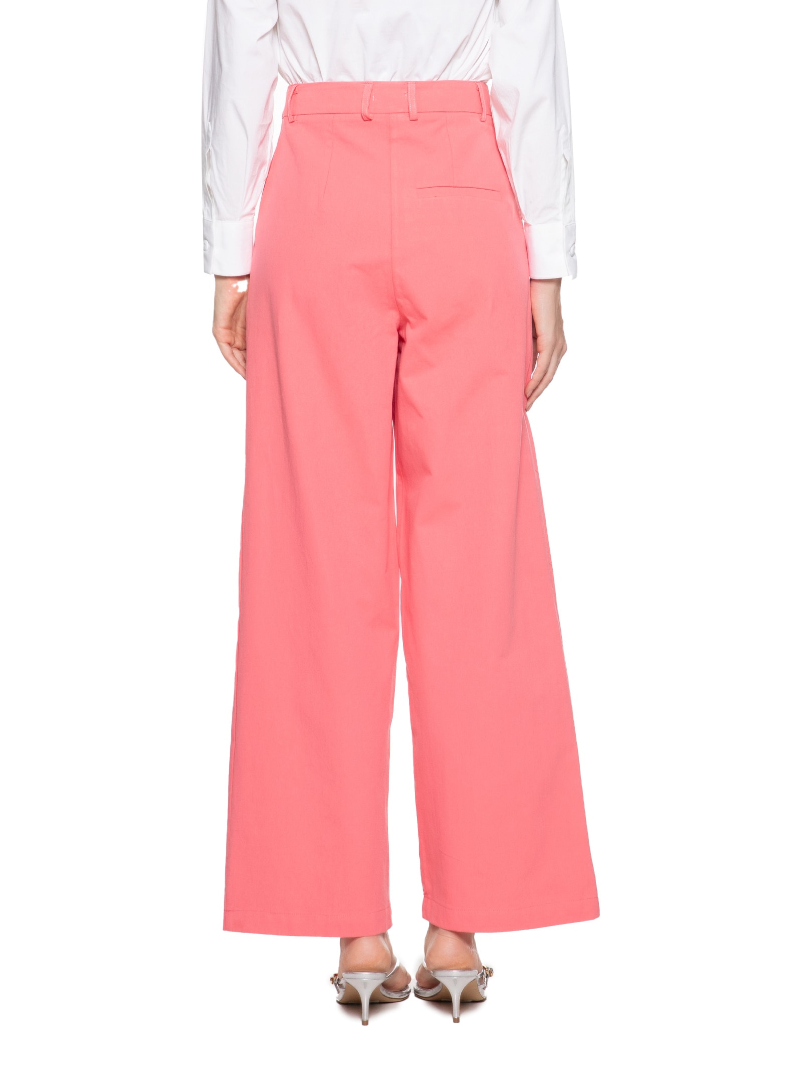 Calça Feminina Pantacourt Rosa Market 33
