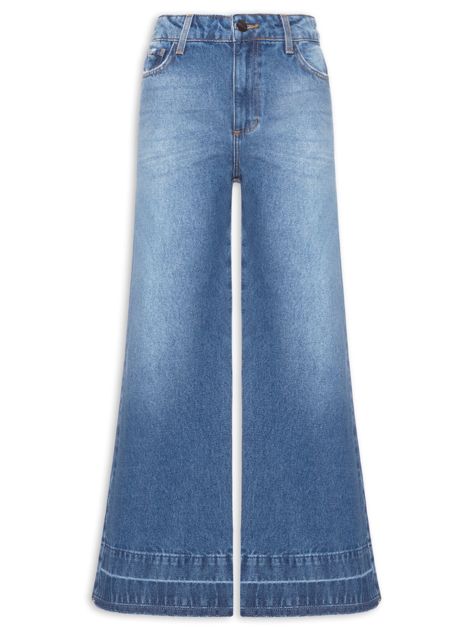 Calça Feminina Pantacourt Tamires Azul Le Lis