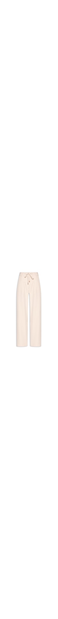 Calça Feminina Pantalona Alfaiataria - Bege