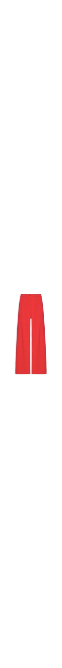 Calça Feminina Pantalona Alfaiataria Jersey Lab - Vermelho