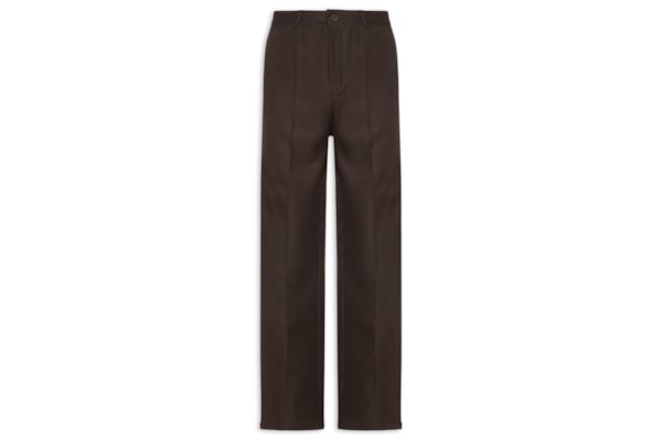 Calça Feminina Pantalona Alfaiataria - Marrom