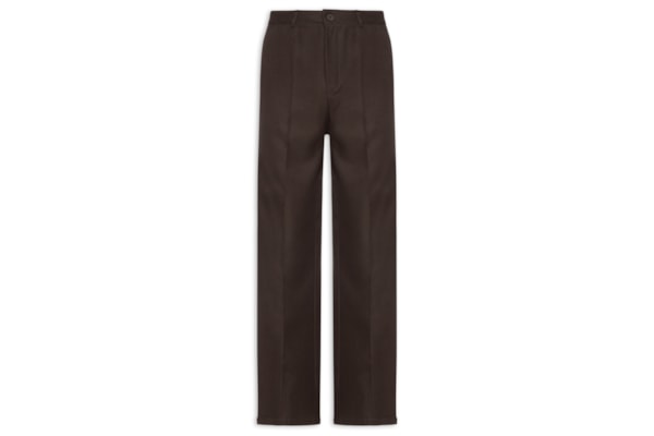 Calça Feminina Pantalona Alfaiataria - Marrom
