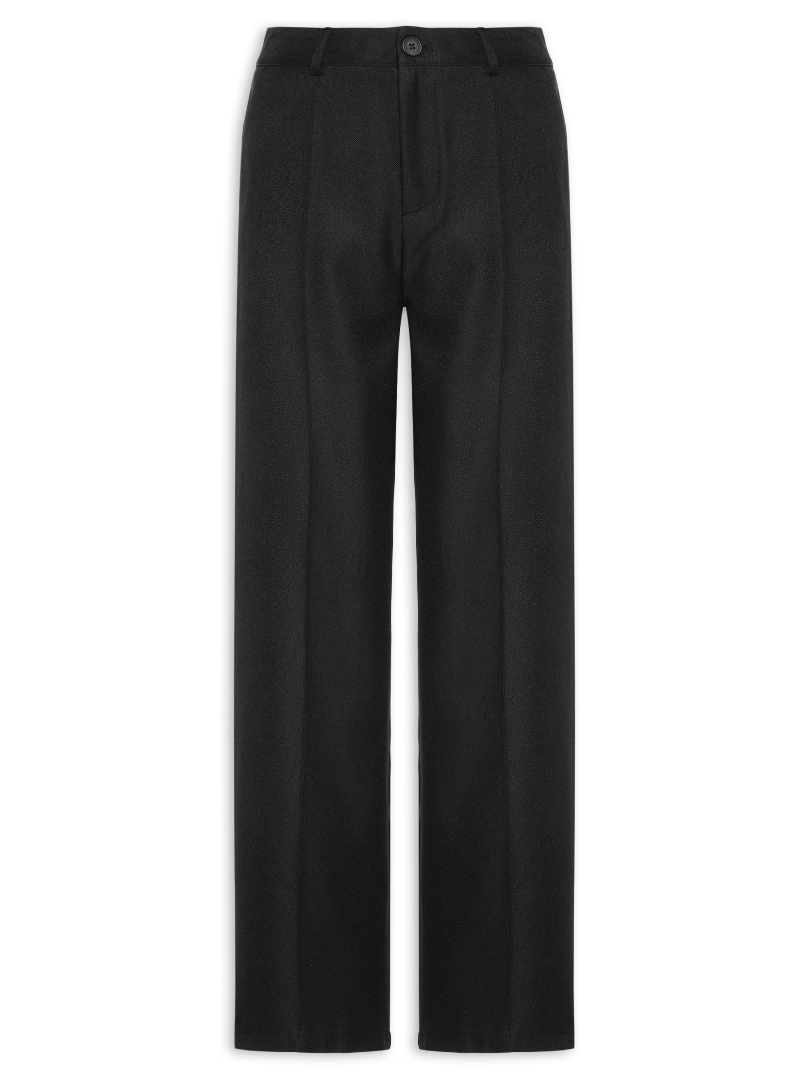Calça Feminina Pantalona Alfaiataria Preto '2Essential