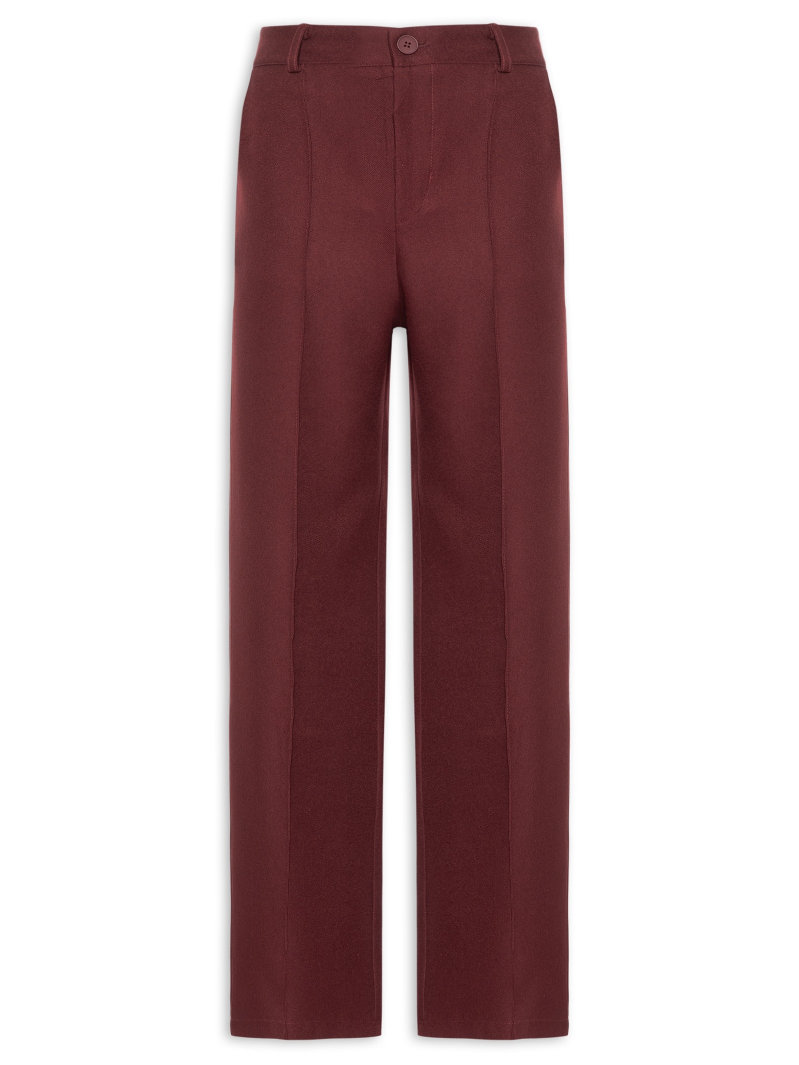 Calça Feminina Pantalona Alfaiataria Vermelho '2Essential