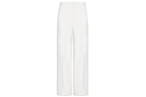 Calça Feminina Pantalona Alfaiataria – Branco