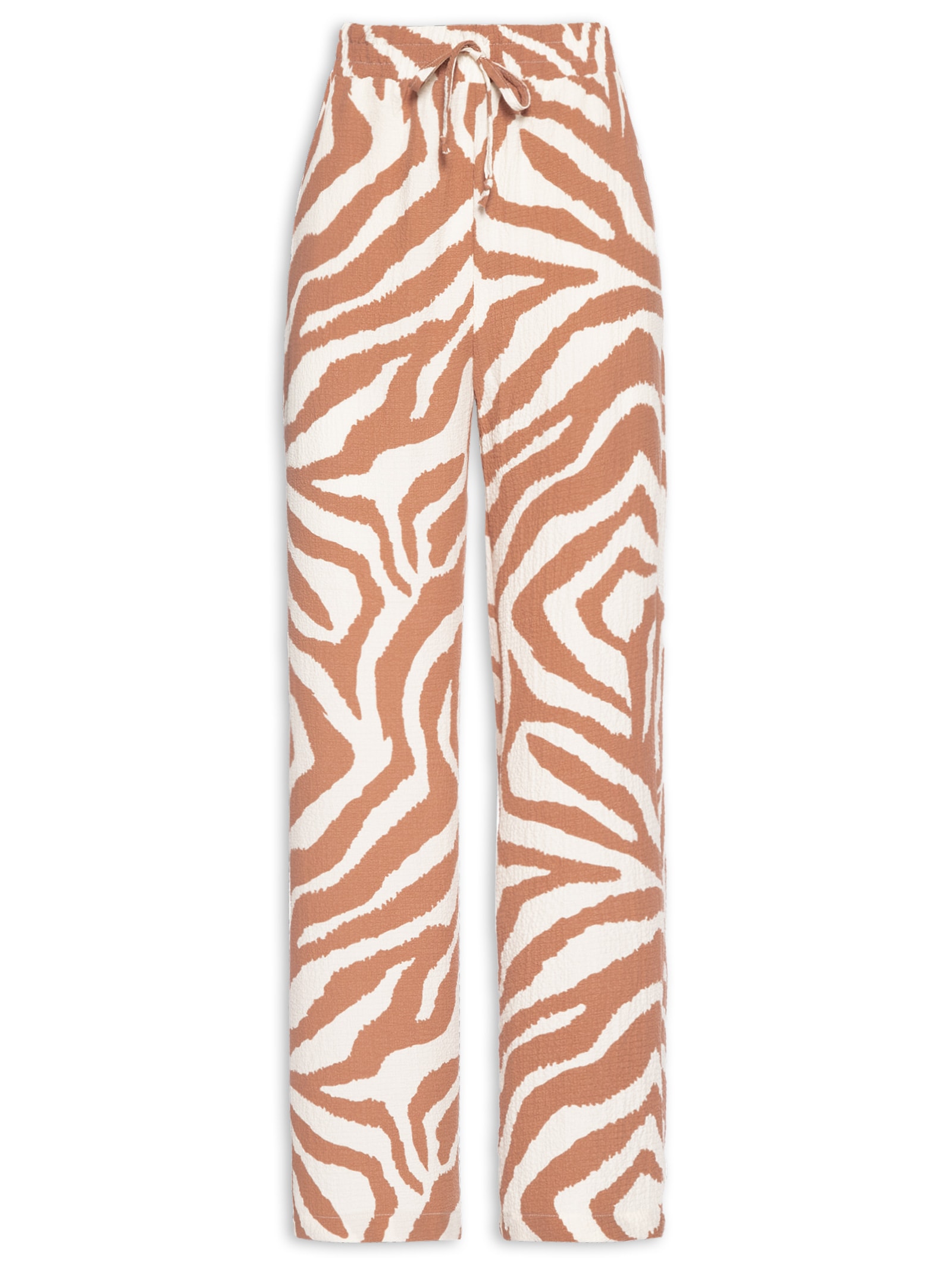 Calça Feminina Pantalona Animal Print Market 33