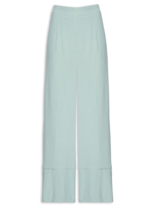 Calça Feminina Pantalona – Azul