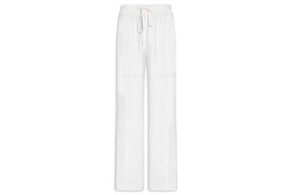 Calça Feminina Pantalona Básica - Branco