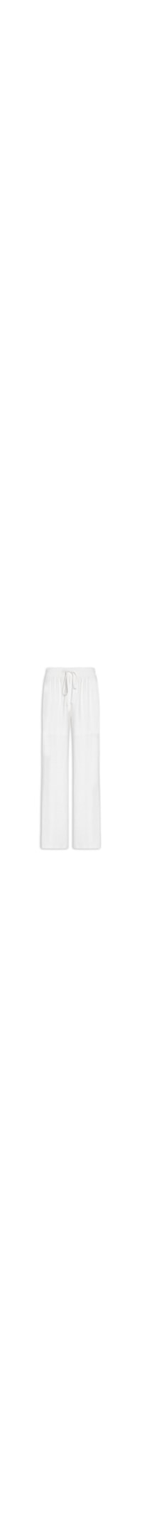Calça Feminina Pantalona Básica - Branco