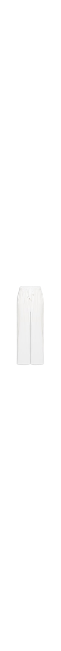Calça Feminina Pantalona Com Linho - Branco