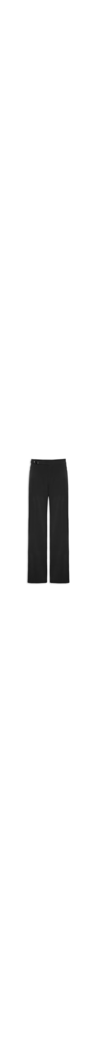 Calça Feminina Pantalona com Recorte e cinto - Preto