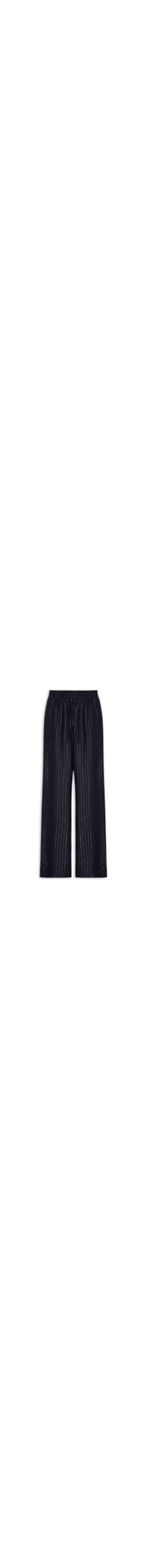 Calça Feminina Pantalona Cós Elástico - Azul