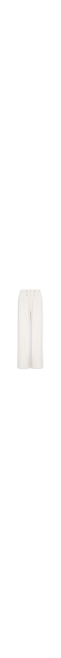 Calça Feminina Pantalona Cós Elástico - Branco
