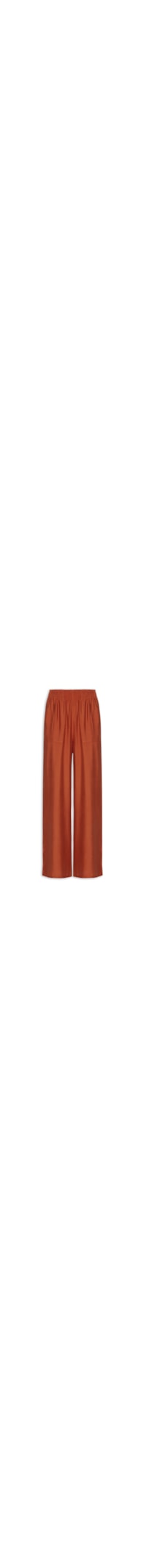 Calça Feminina Pantalona Cós Elástico - Vermelho