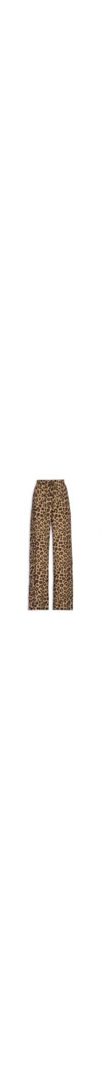 Calça Feminina Pantalona Estampa Onça - Animal Print