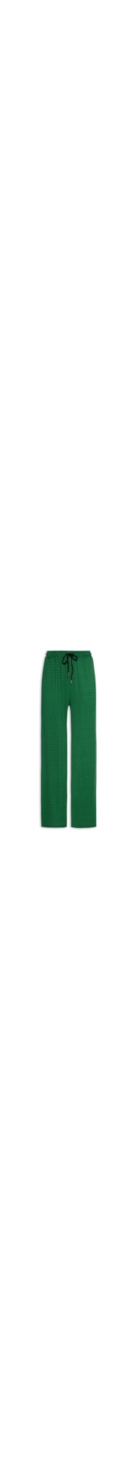 Calça Feminina Pantalona Estampada - Verde