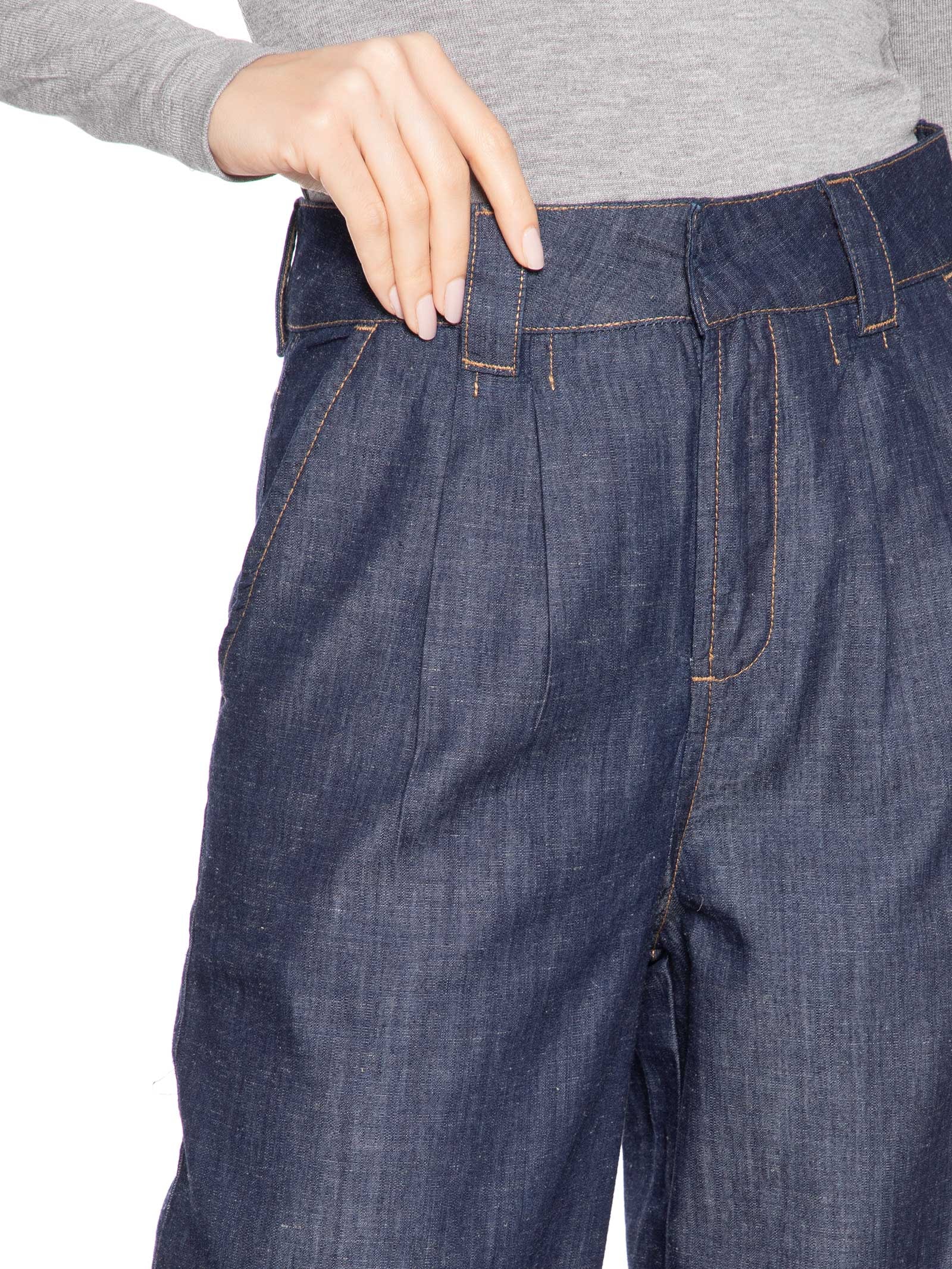 Calça Feminina Pantalona Fany Azul Le Lis