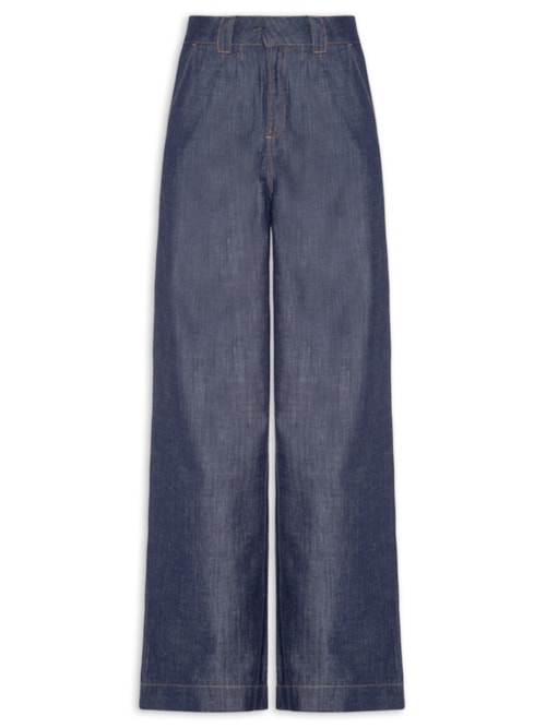 Calça Feminina Pantalona Fany – Azul