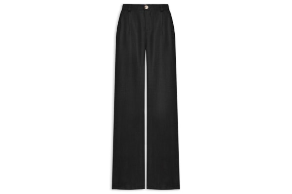 Calça Feminina Pantalona Larga - Preto