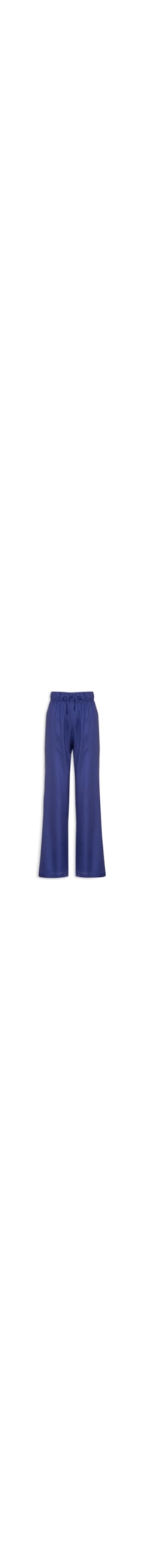 Calça Feminina Pantalona Lenço - Azul