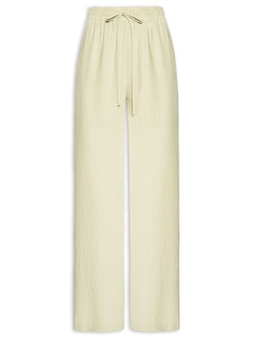 Calça Feminina Pantalona Leve – Verde