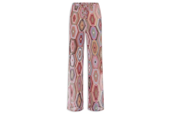 Calça Feminina Pantalona Lia - Rosa